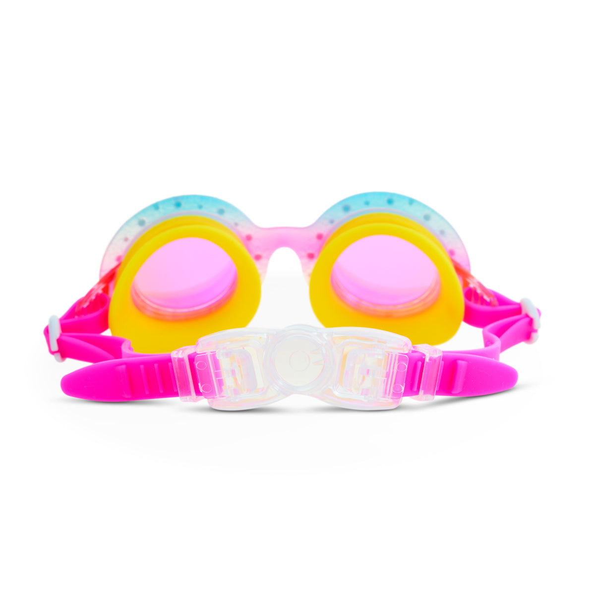 Summer Solstice Budding Flowers Girl Kids' Swim Goggles