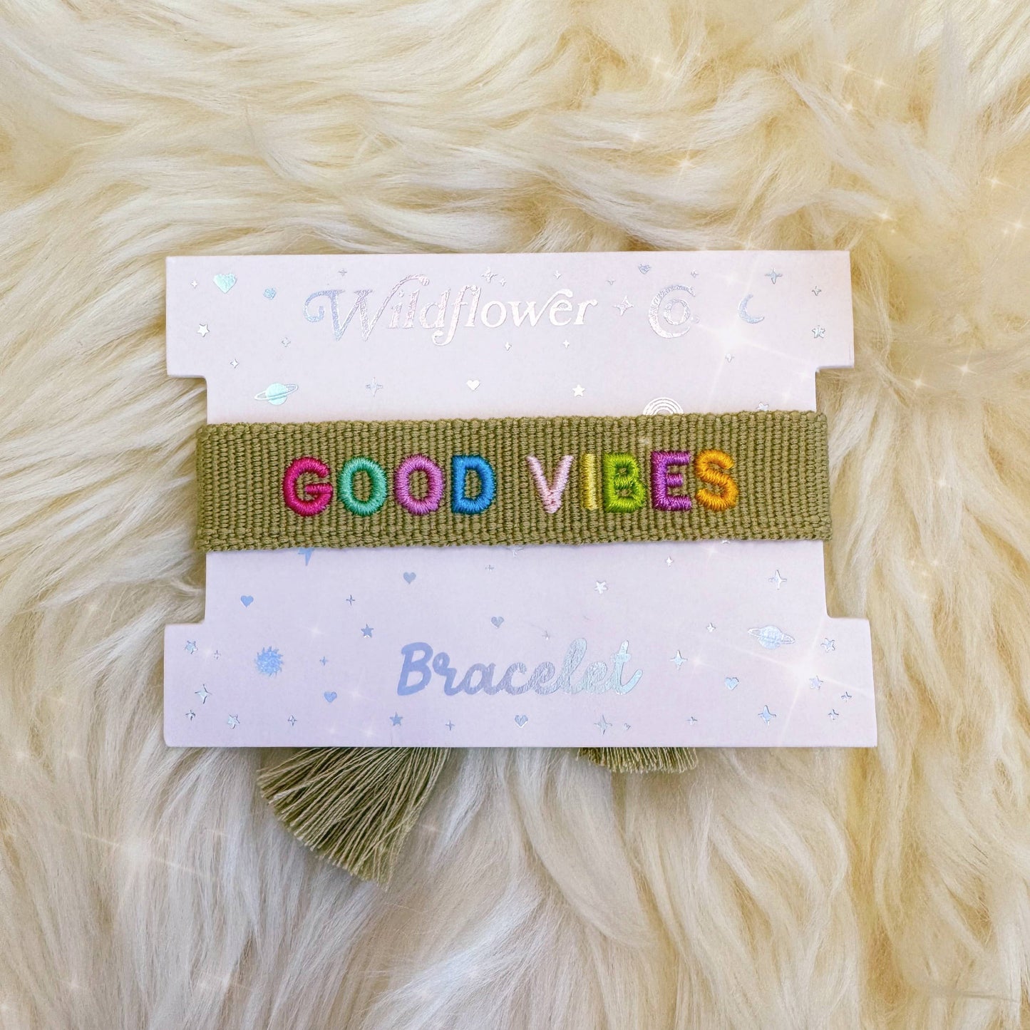 Embroidered Friendship Bracelets
