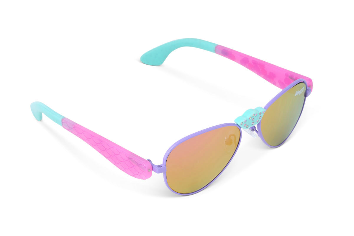 Suntan Turquoise Hampton Beach Kids' Sunglasses