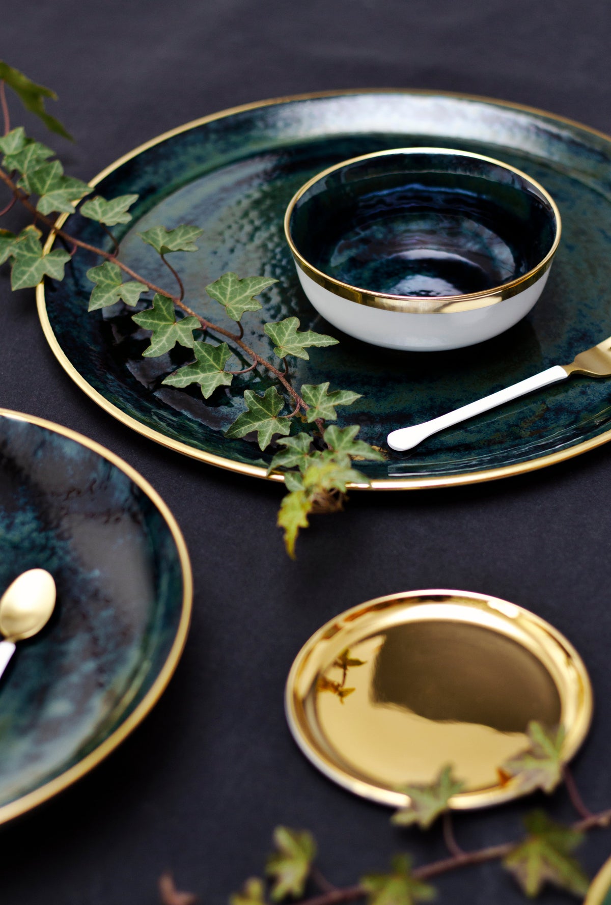 Lush Forest Flat Tart Platter