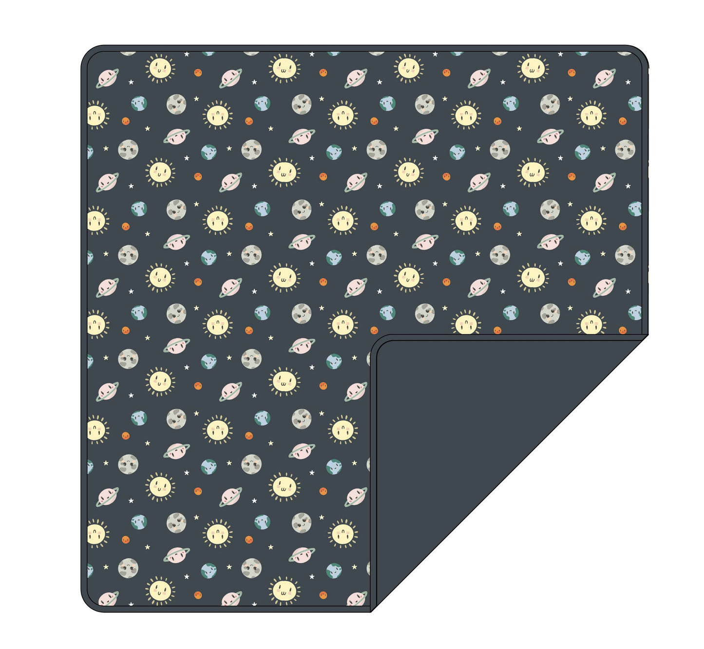 Solar System Blanket "Cosmic Cuties"