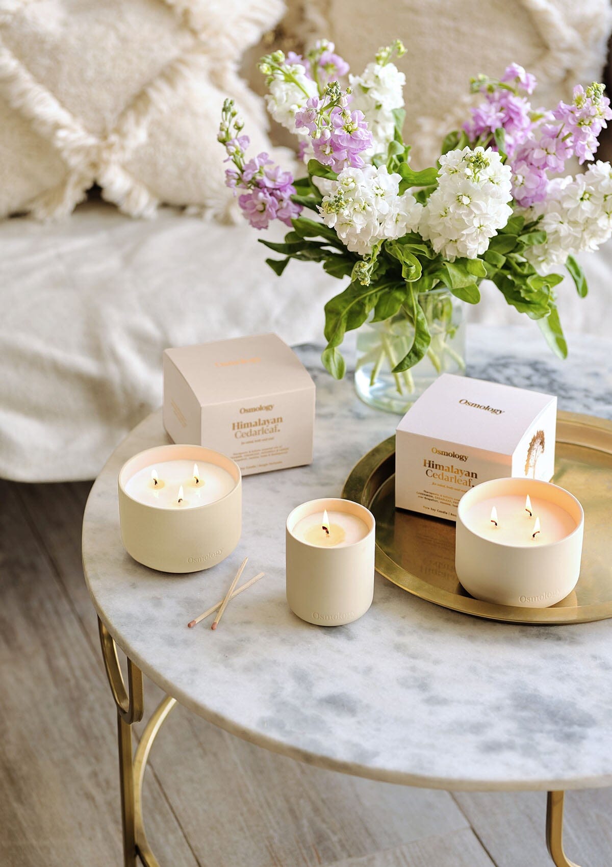 Himalayan Cedarleaf Scented Triple Wick Candle