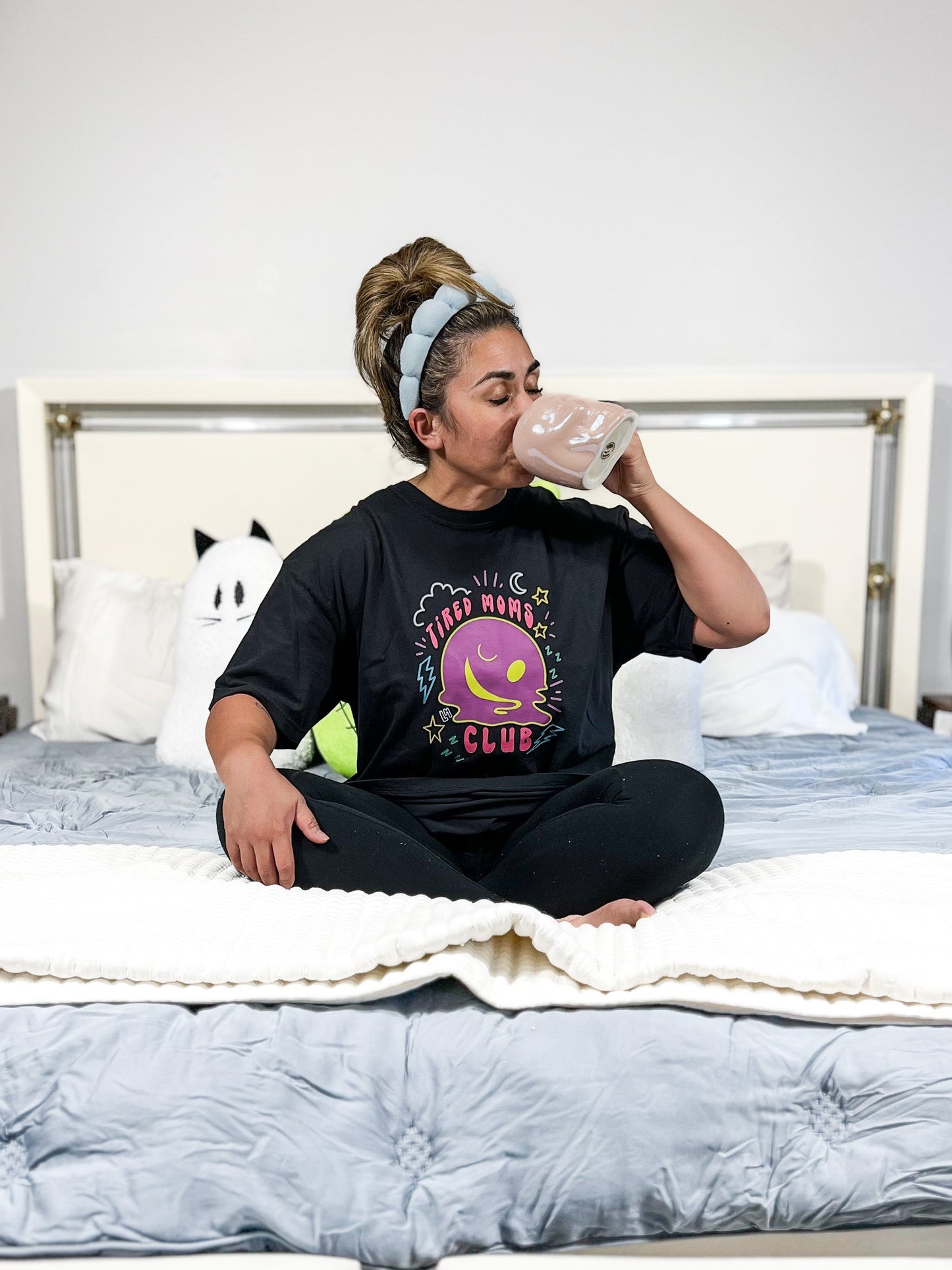 “Tired Moms Club” Adult Graphic Tee