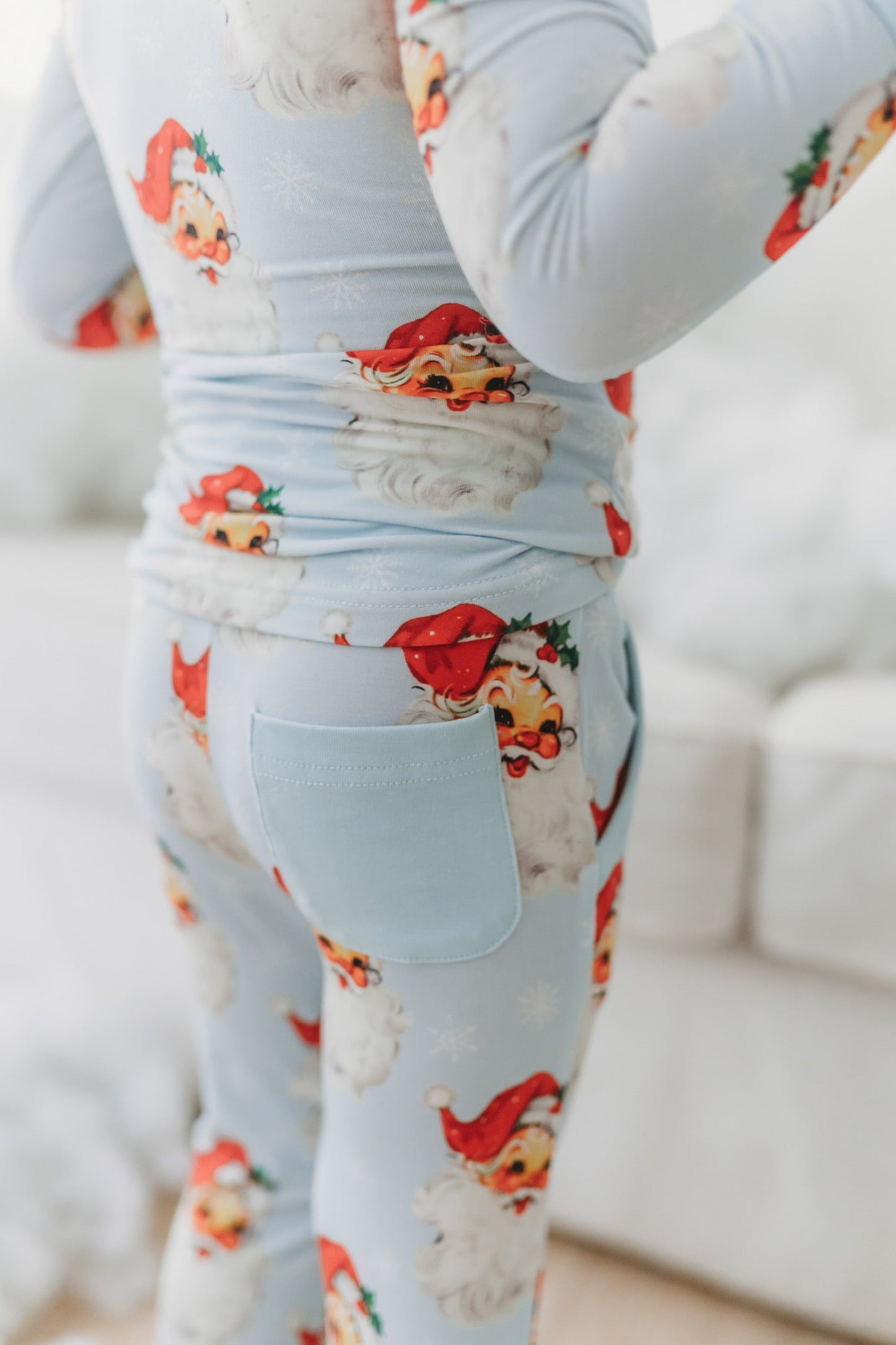 *PREORDER* Blue Vintage Santa Comfort Set