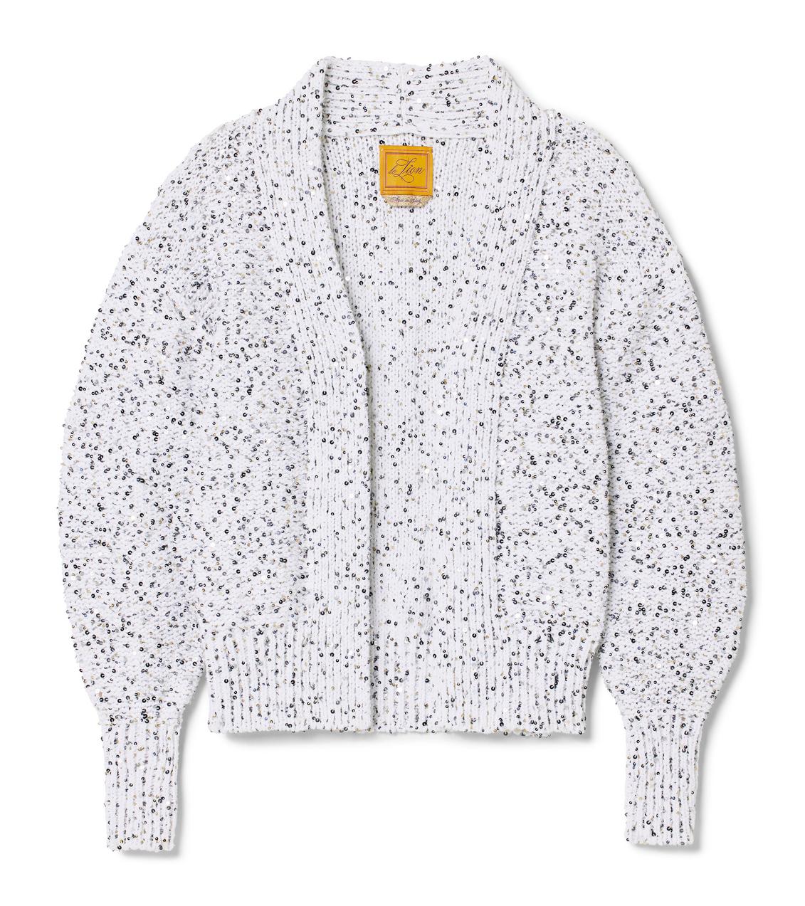Hollywood Sweater Jacket - White