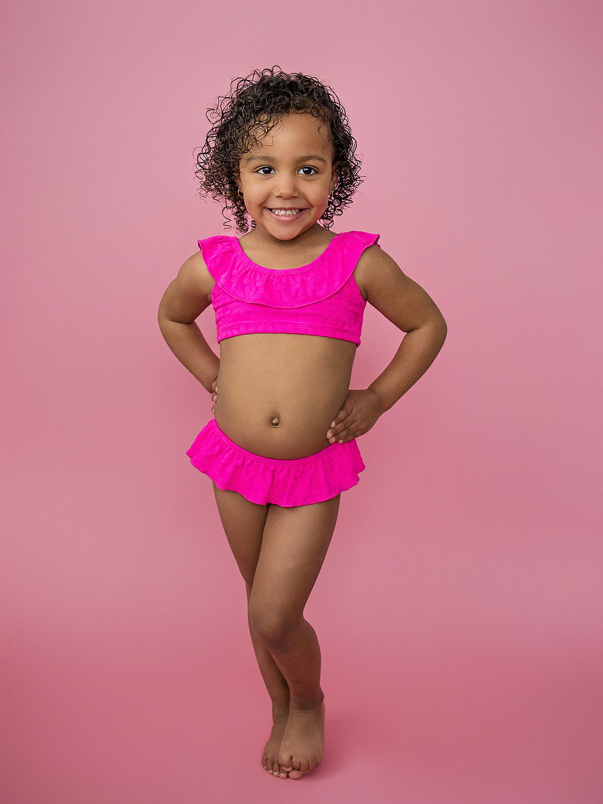 Pink Daisy Two Piece