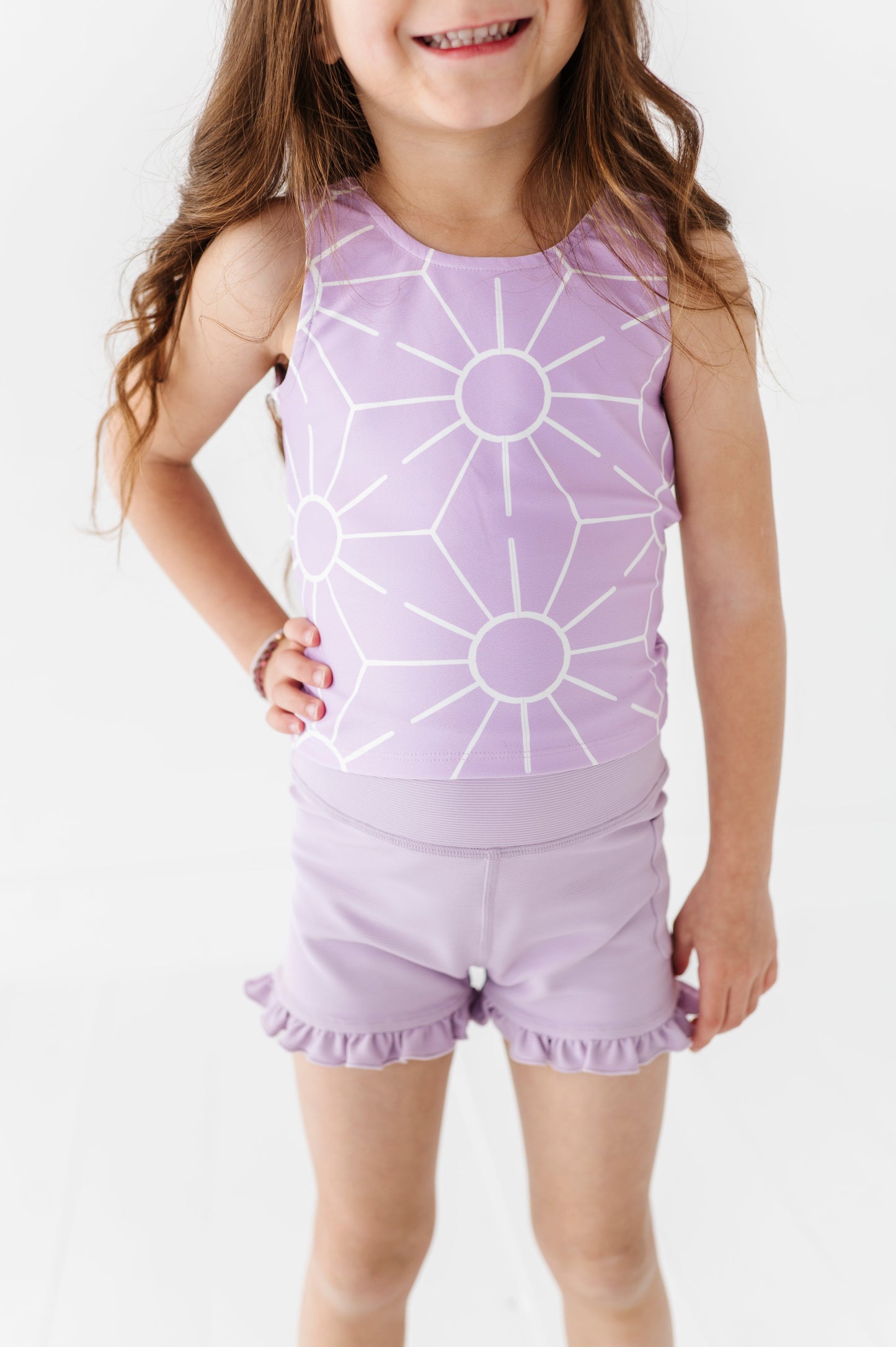 Violet Suns | Twisty Back Tank