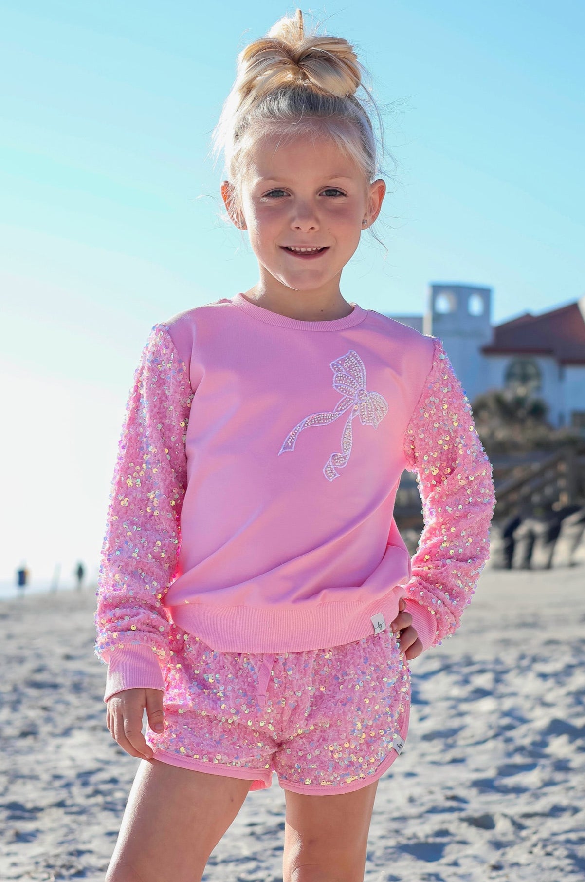 Sparkle Sport Set ~ Bow