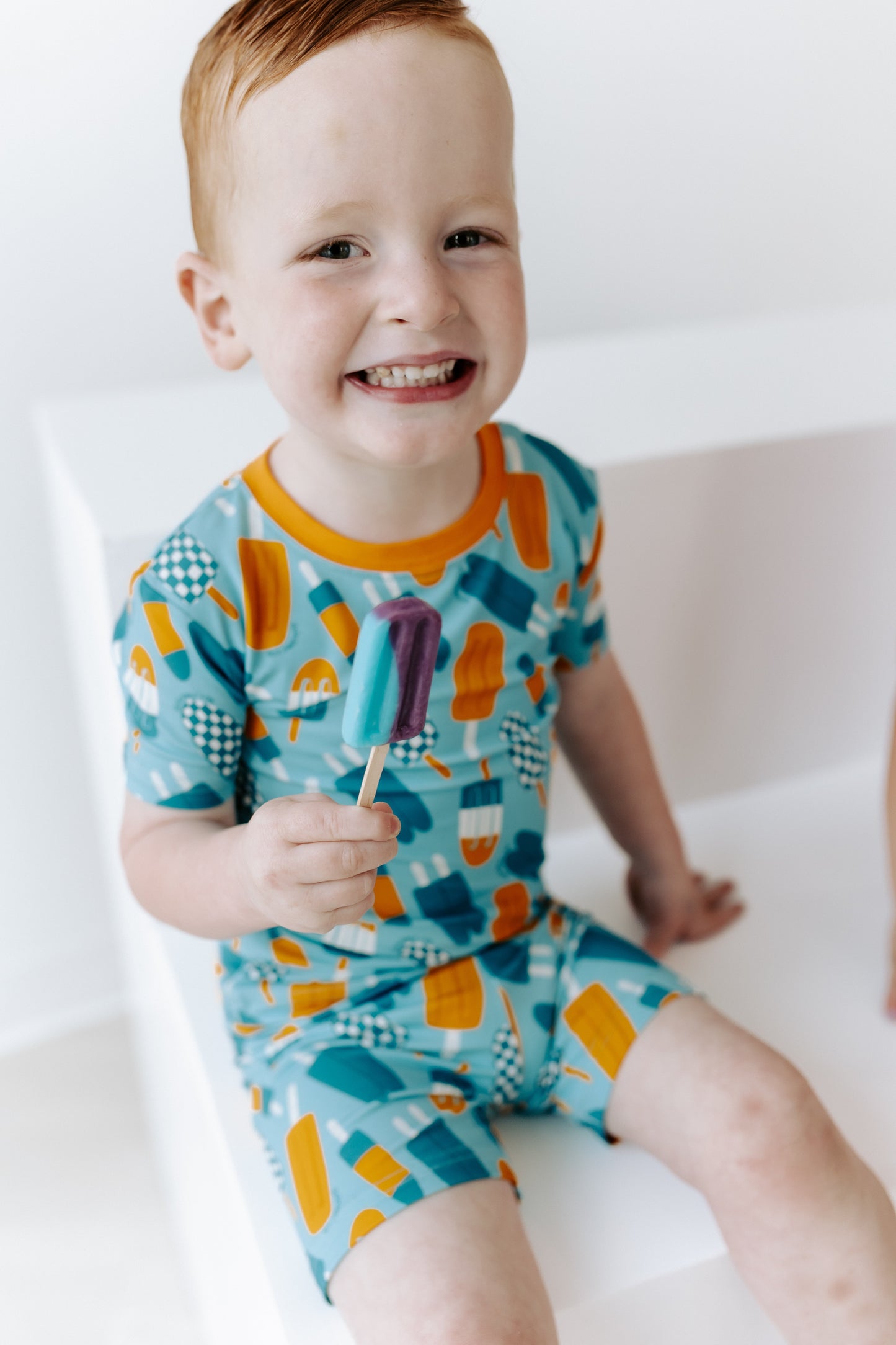 Blue Popsicle Two Piece Set