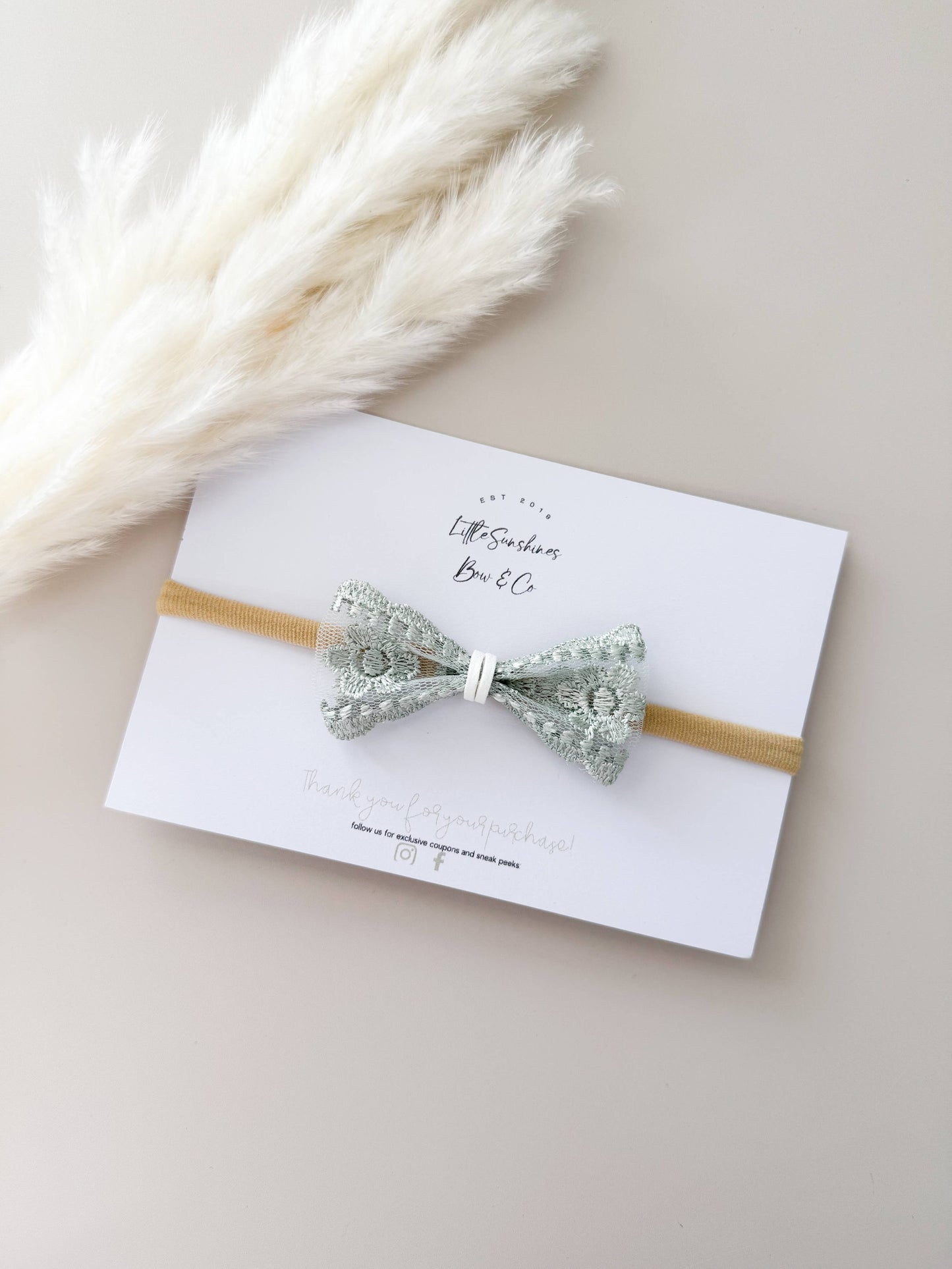 Pastel Lace Bows