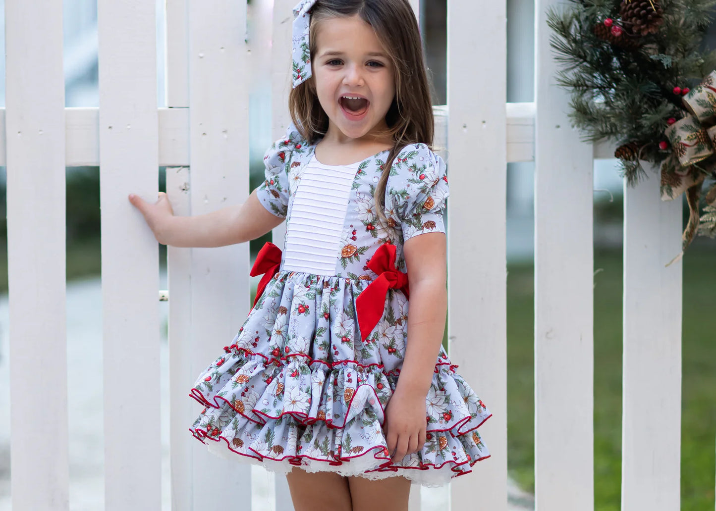 Deck The Halls- Ivy Pettiskirt Dress