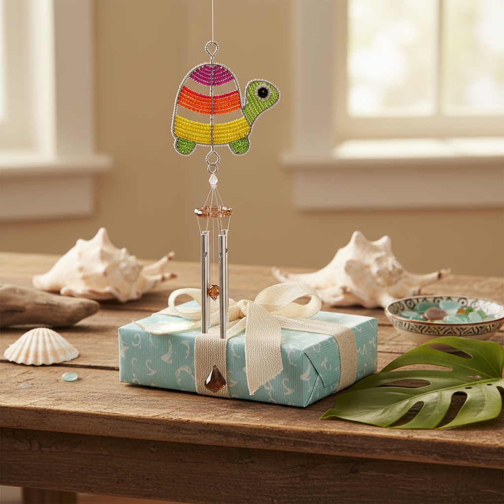 Turtle Wind Chime, Sm Asst (Set of 3)