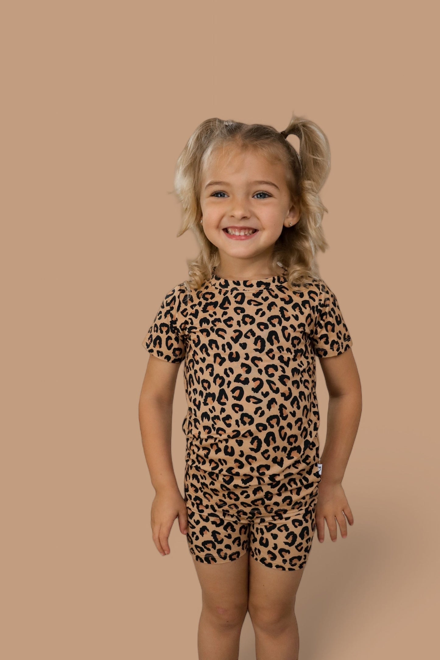 LEOPARD DREAM SHORT SET