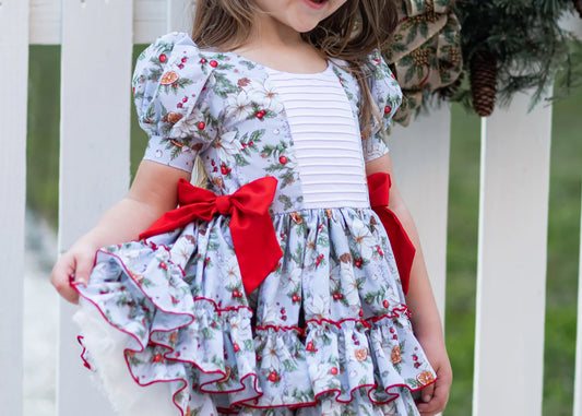 Deck The Halls- Ivy Pettiskirt Dress