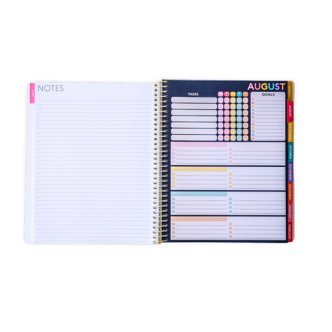 Throwback Retro Rewind - Weekly & Monthly Planner by BERTEAU & Co.