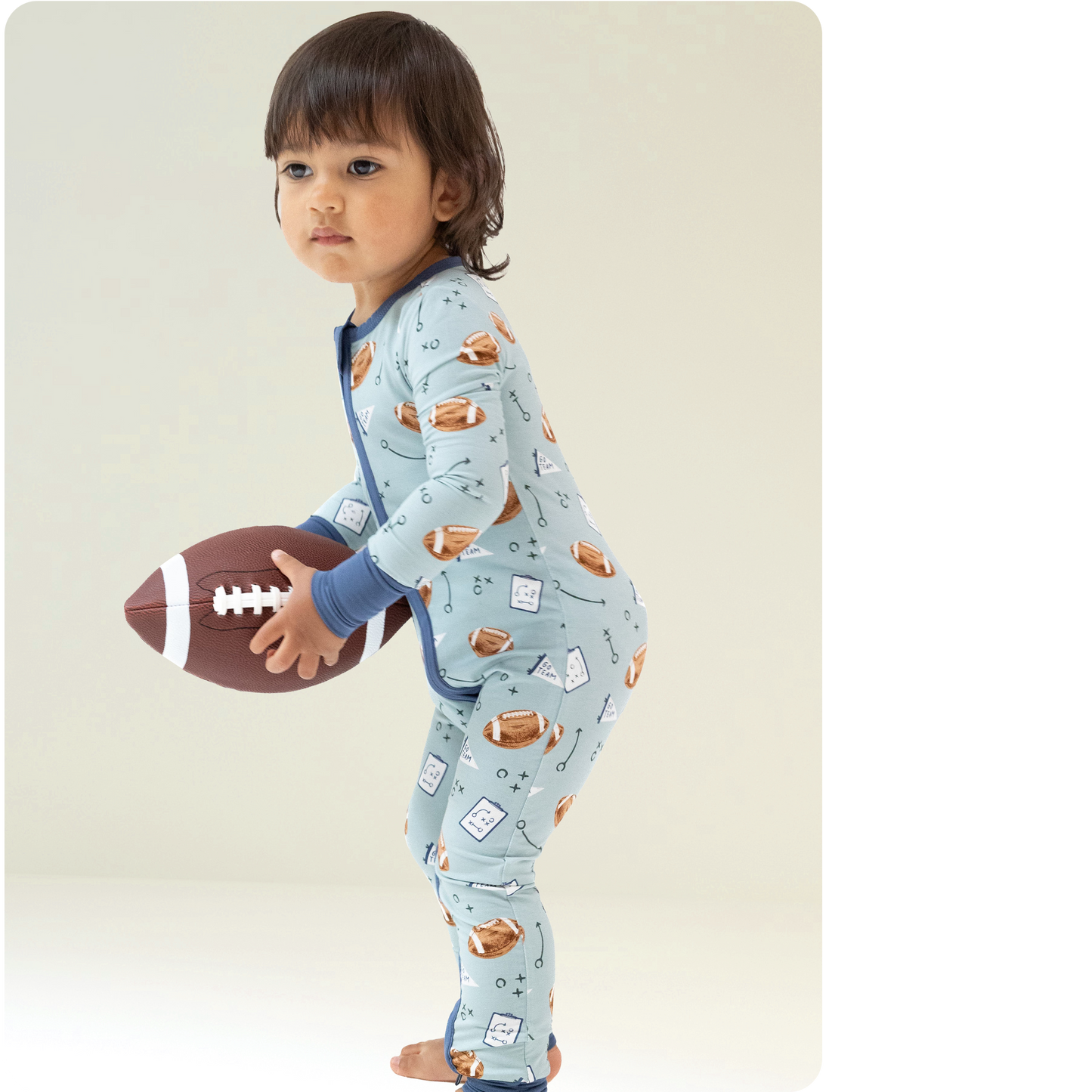 Football Convertible Romper