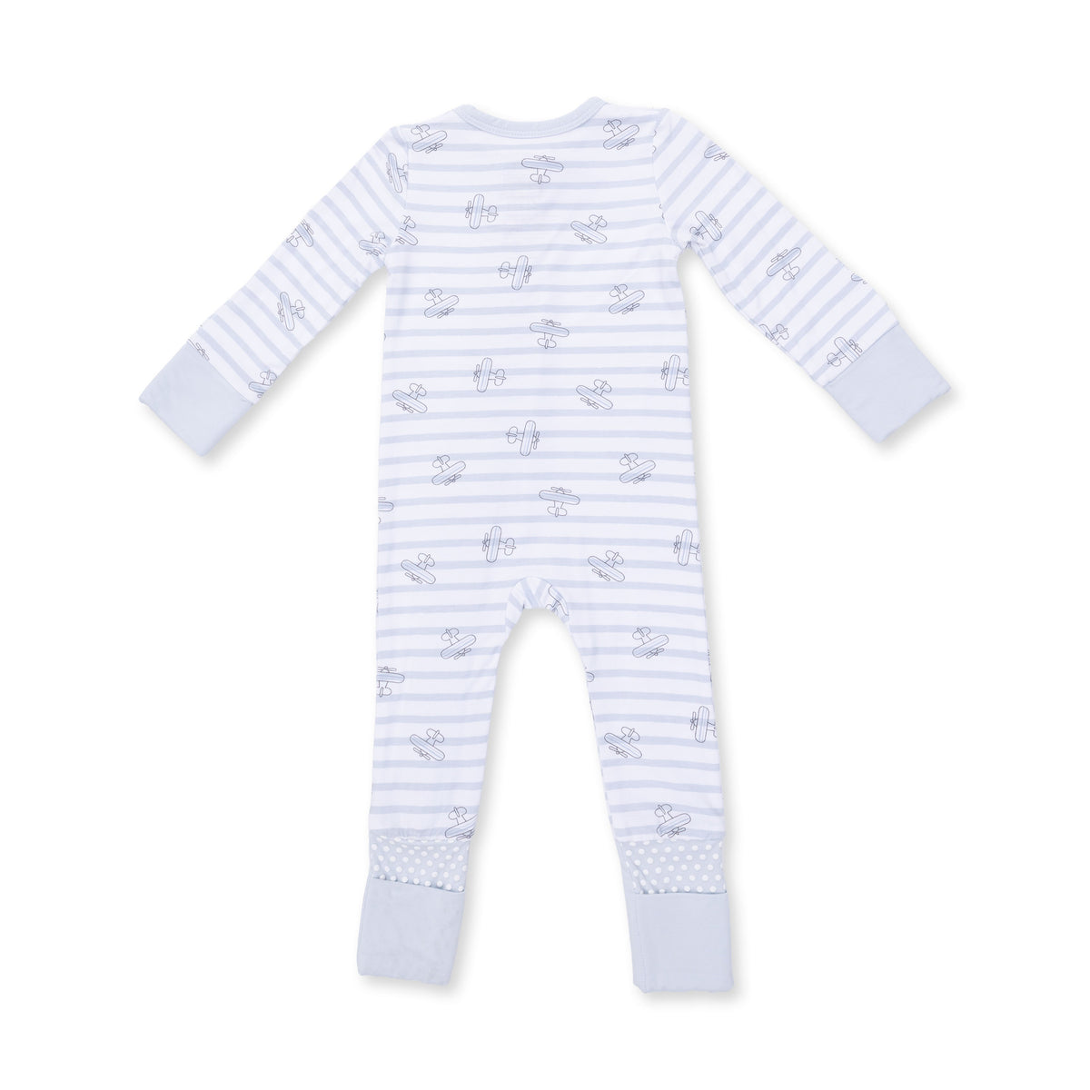 Airplane Stripe - Convertible Romper