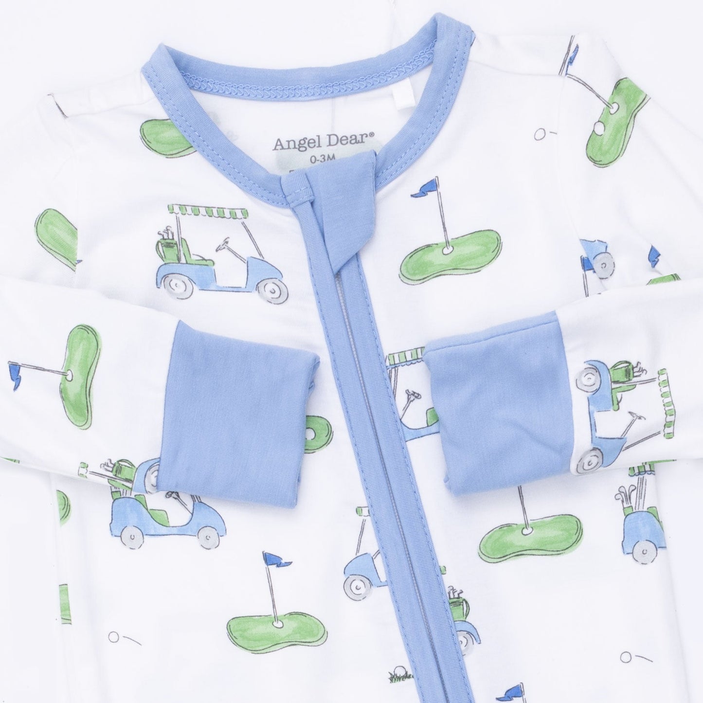 Golf Carts Blue - Convertible Romper