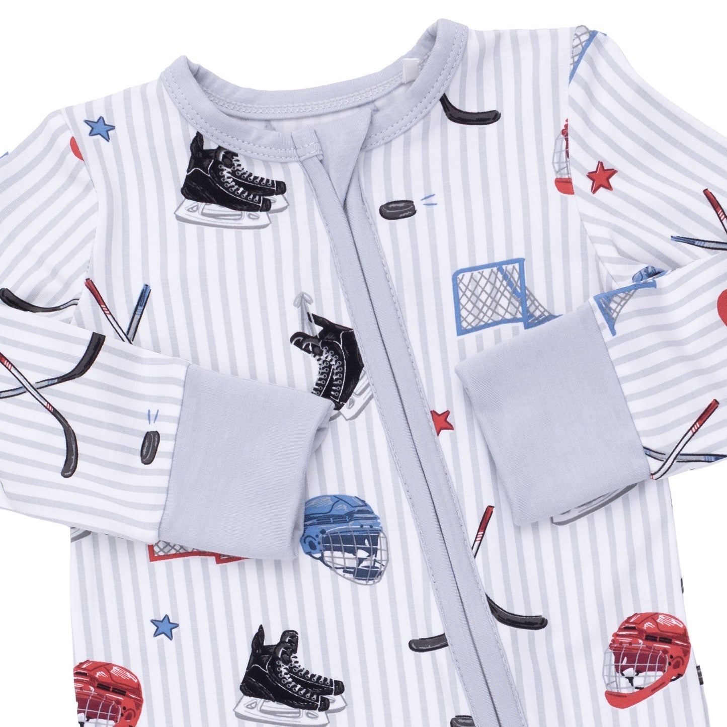 Hockey Stripe - Convertible Romper