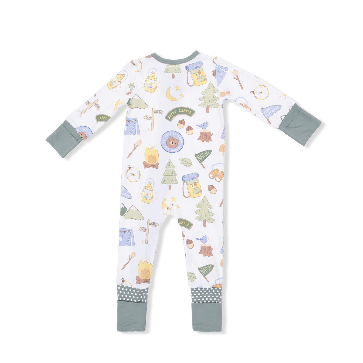 Camping Blue - Convertible Romper