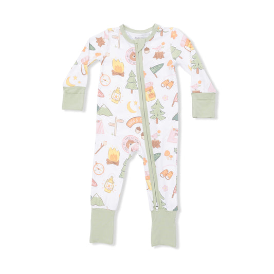 Camping Pink - Convertible Romper