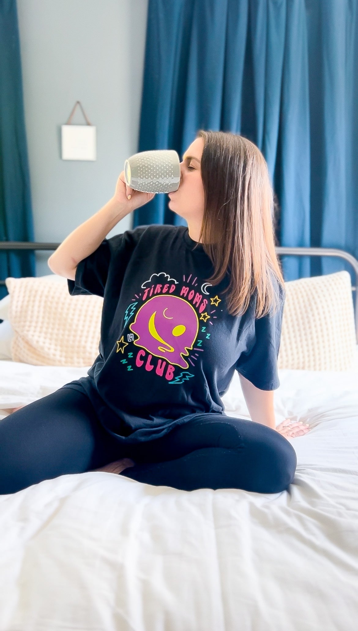 “Tired Moms Club” Adult Graphic Tee