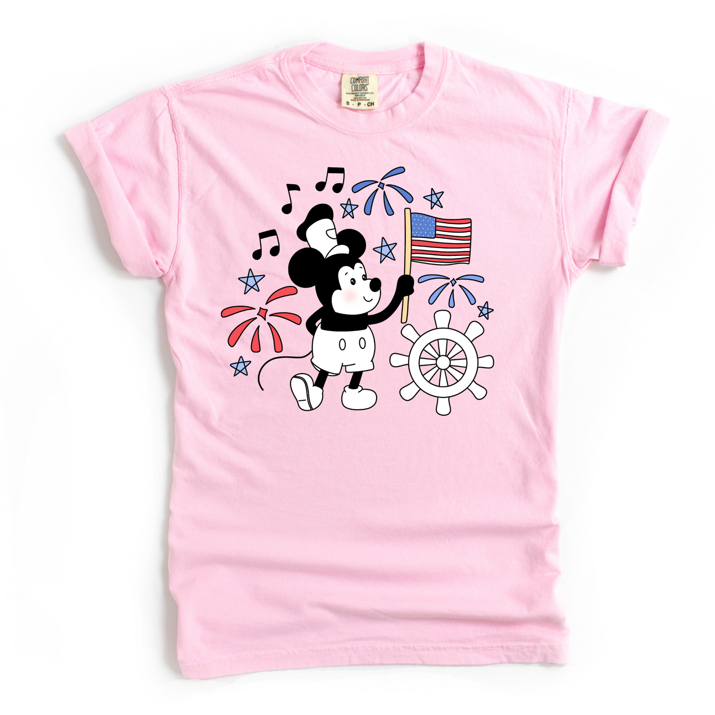 Retro Patriotic Mouse