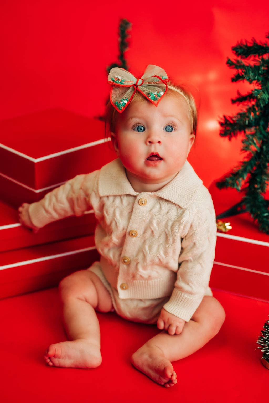 Christmas Tree Lane | Shaker Bow
