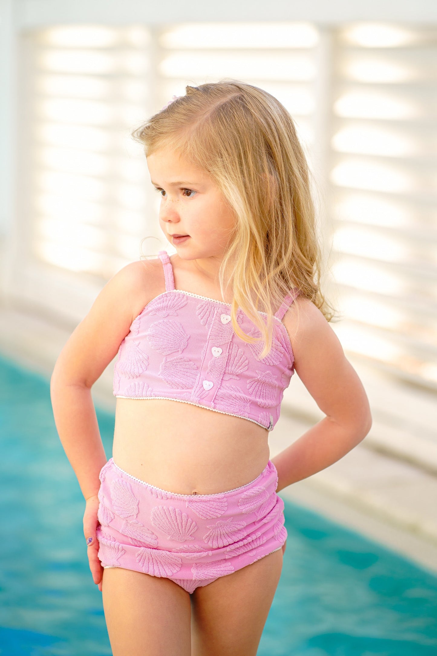 Pink Terry Bikini