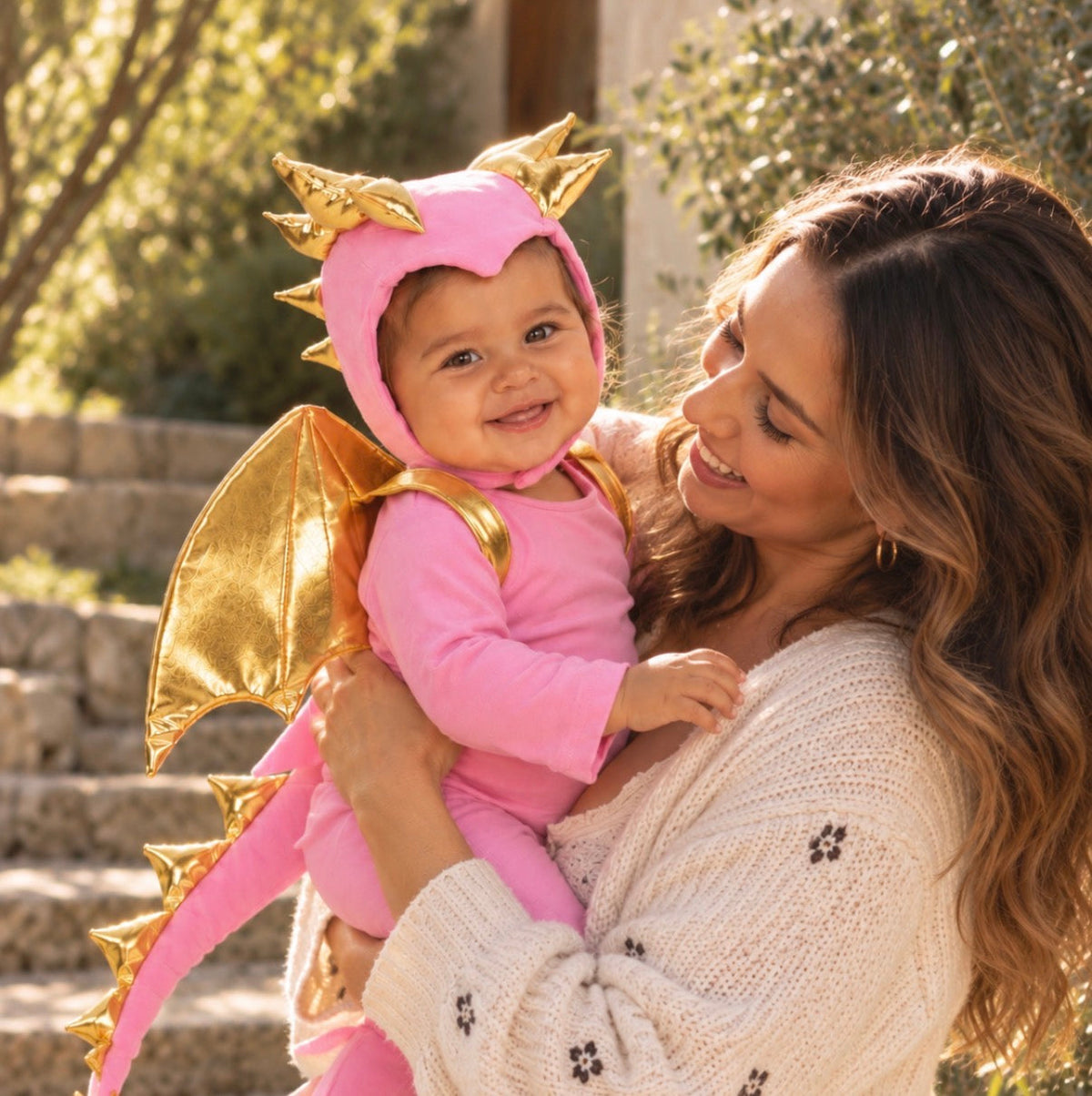 Baby Pink Dragon Costume