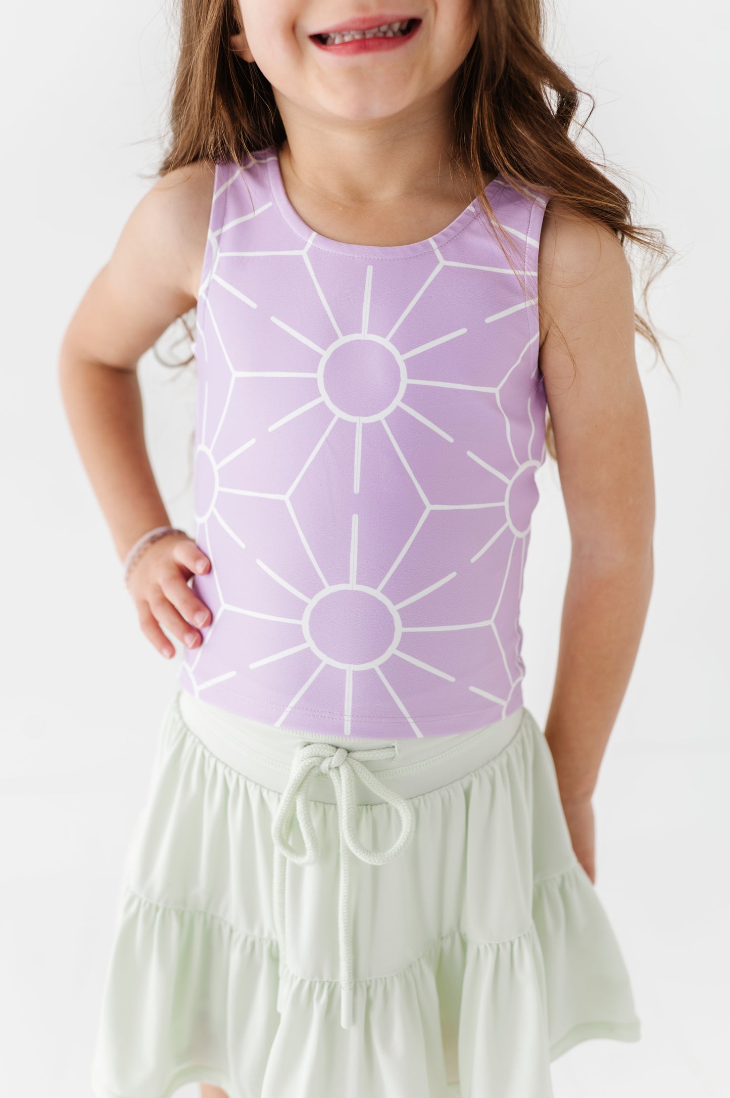 Violet Suns | Twisty Back Tank