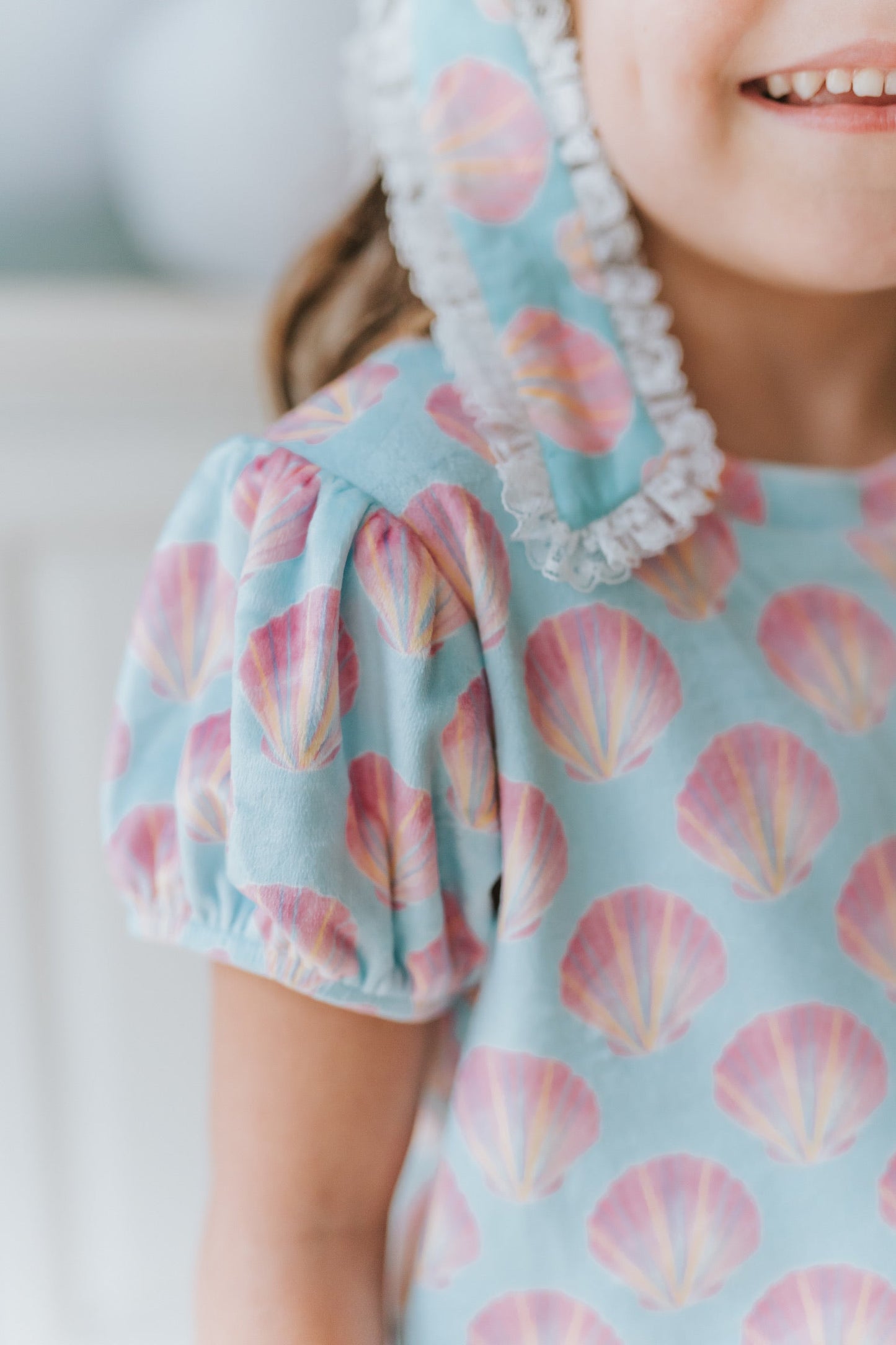 Serene Seashell Shirt & Short Set