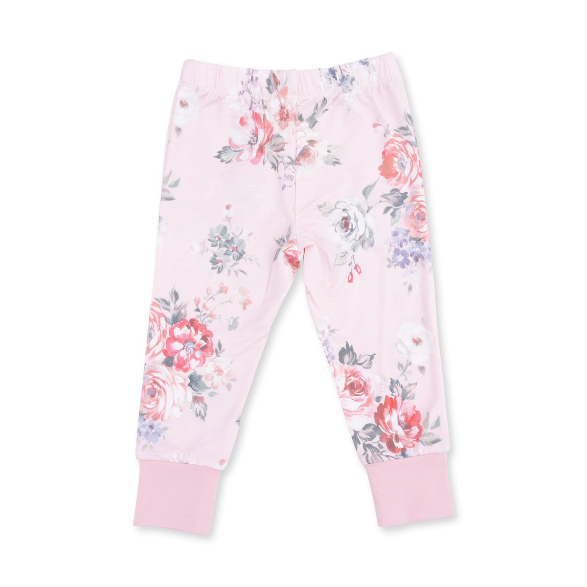 Painterly Rose Bouquets - Long Sleeve Loungewear Set