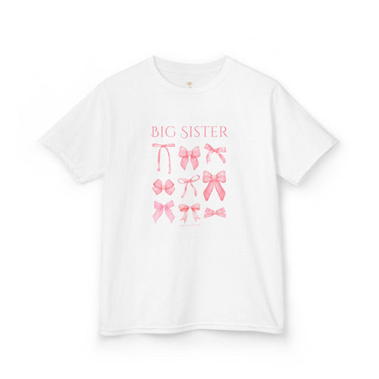 Bee the Best Big Sister Girls Short Sleeve Youth Hive Tee
