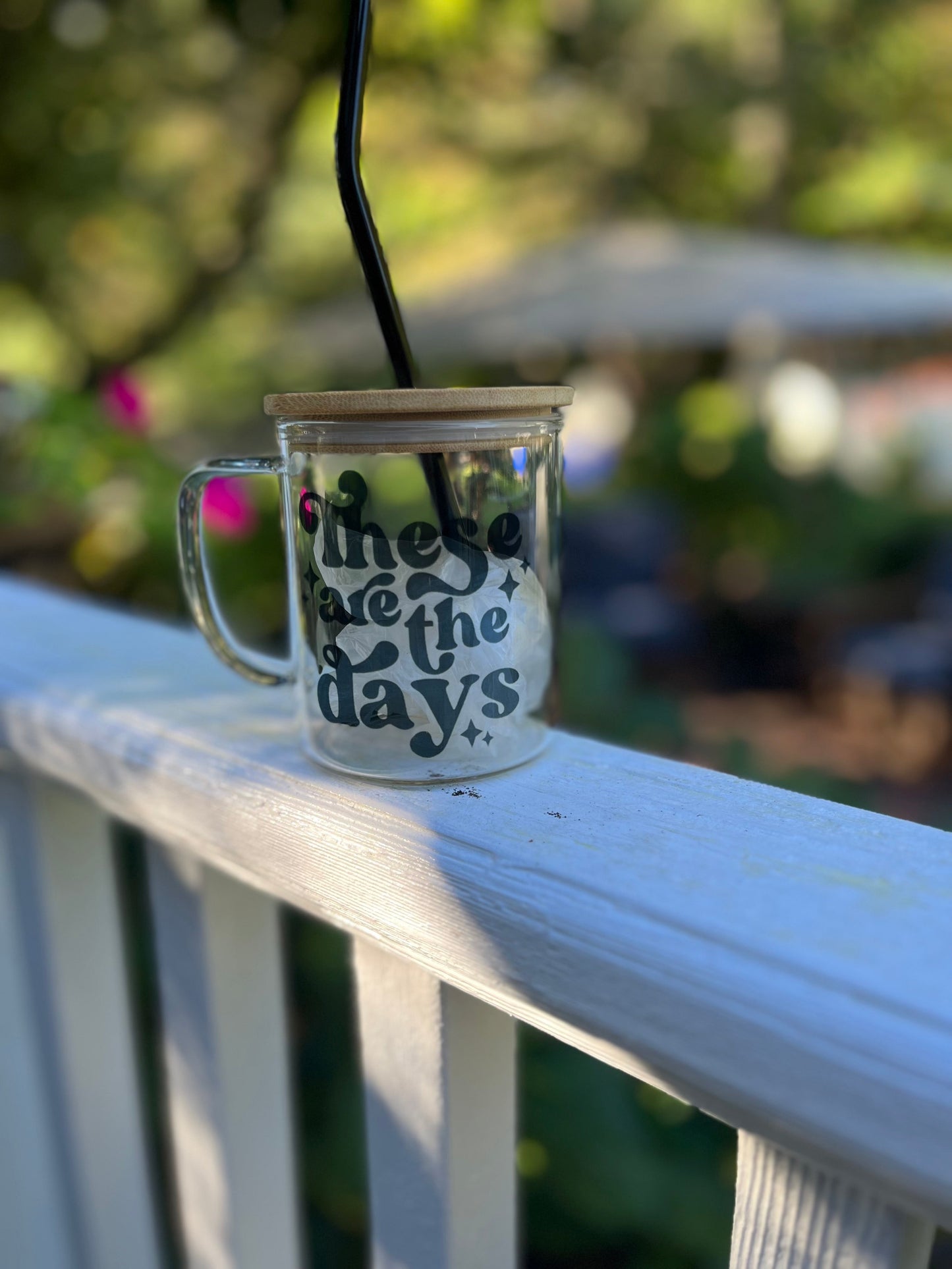 These are the Days Glass Mug