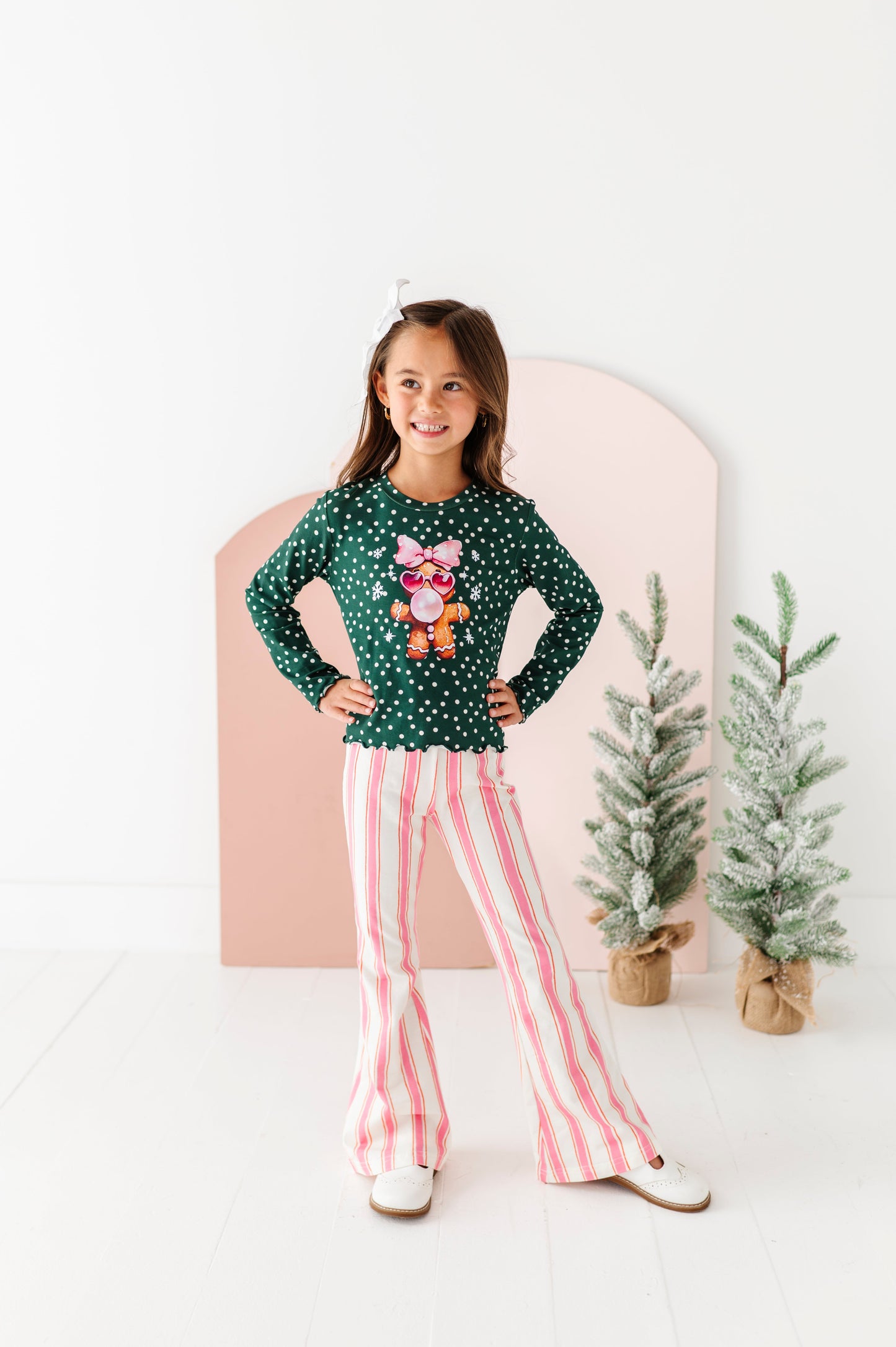 Bubblegum Gingerbread | Bamboo Long Sleeve Shirt