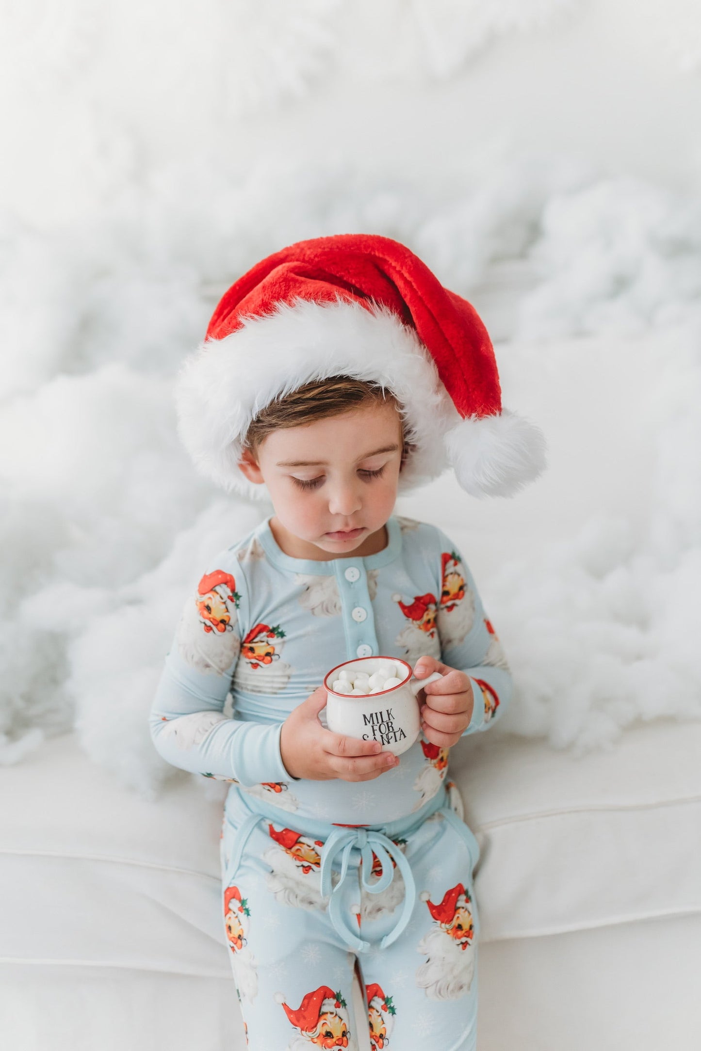 *PREORDER* Blue Vintage Santa Comfort Set