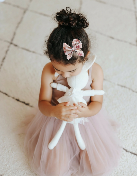 Sailor Bow Baby Girl Nylon Headband Bow Clips