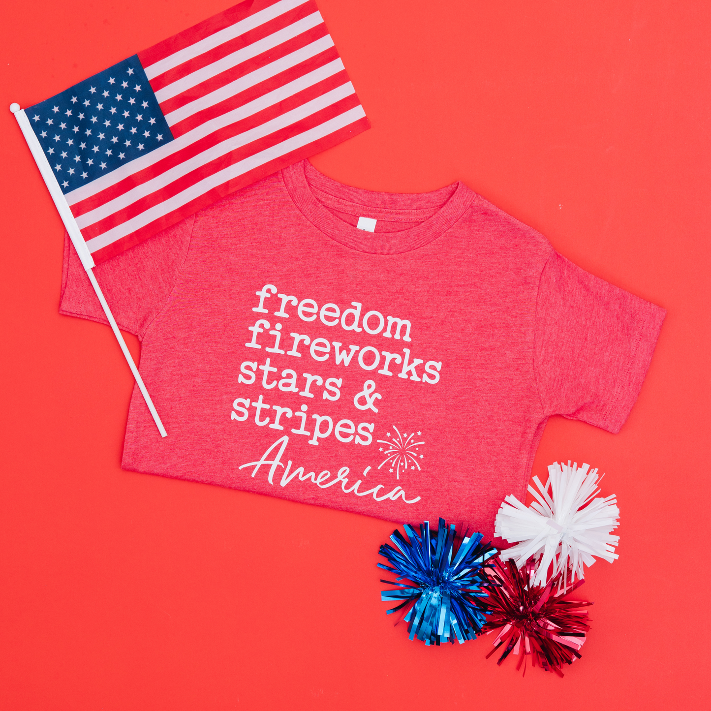 Freedom Firework Stars and Stripes