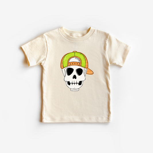 Backwards Hat Skull