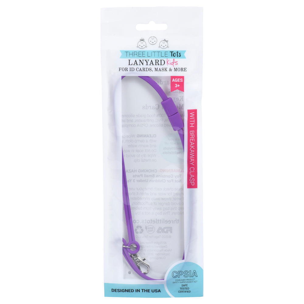 Silicone Lanyard for Kids – Safety Breakaway Lanyard for Mask and more