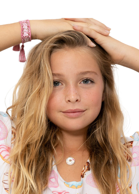 Donut Charm Necklace