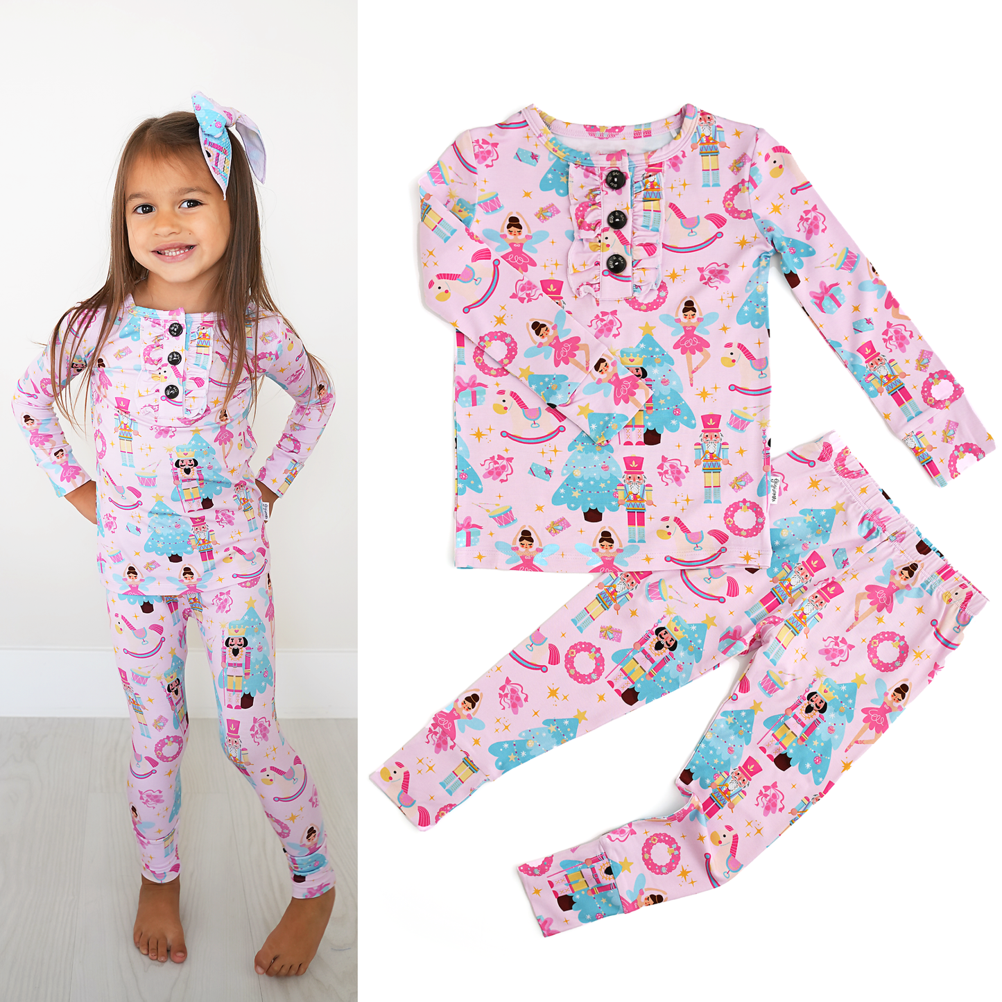 Nutcracker Ruffle PJs
