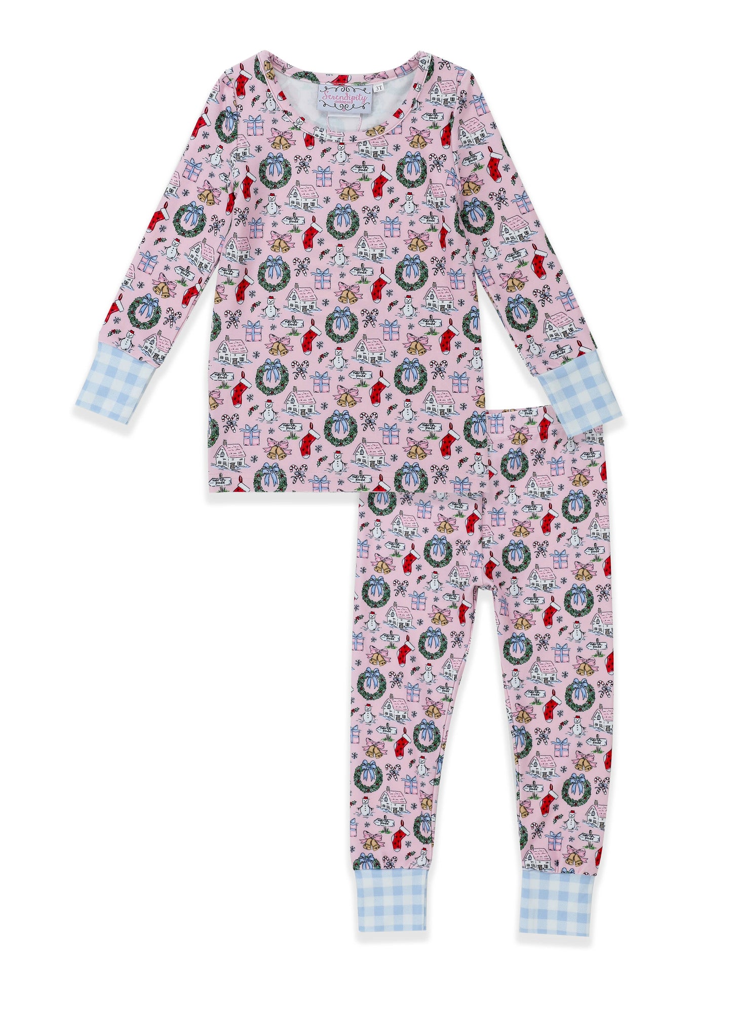 DECK THE HALLS BUTTERKNIT PJ SET