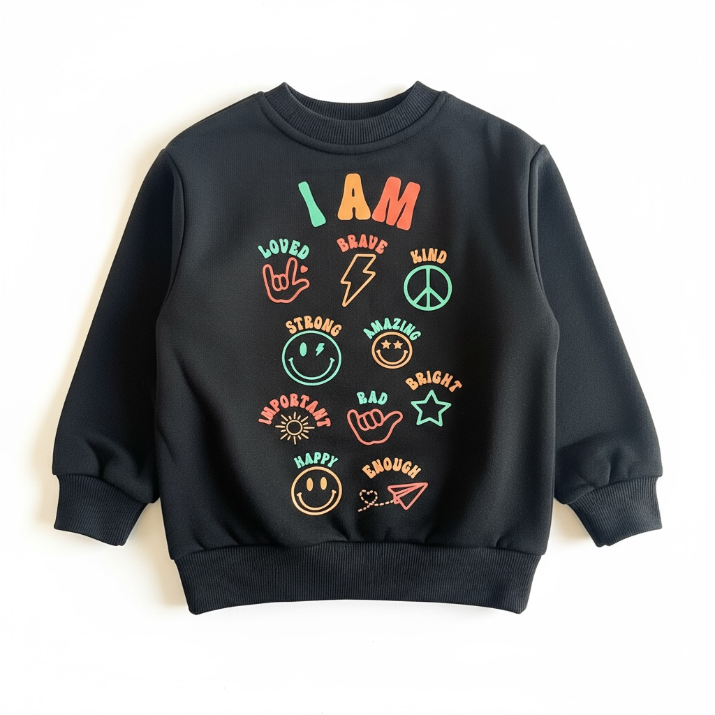 I Am Affirmations Crewneck Sweatshirt