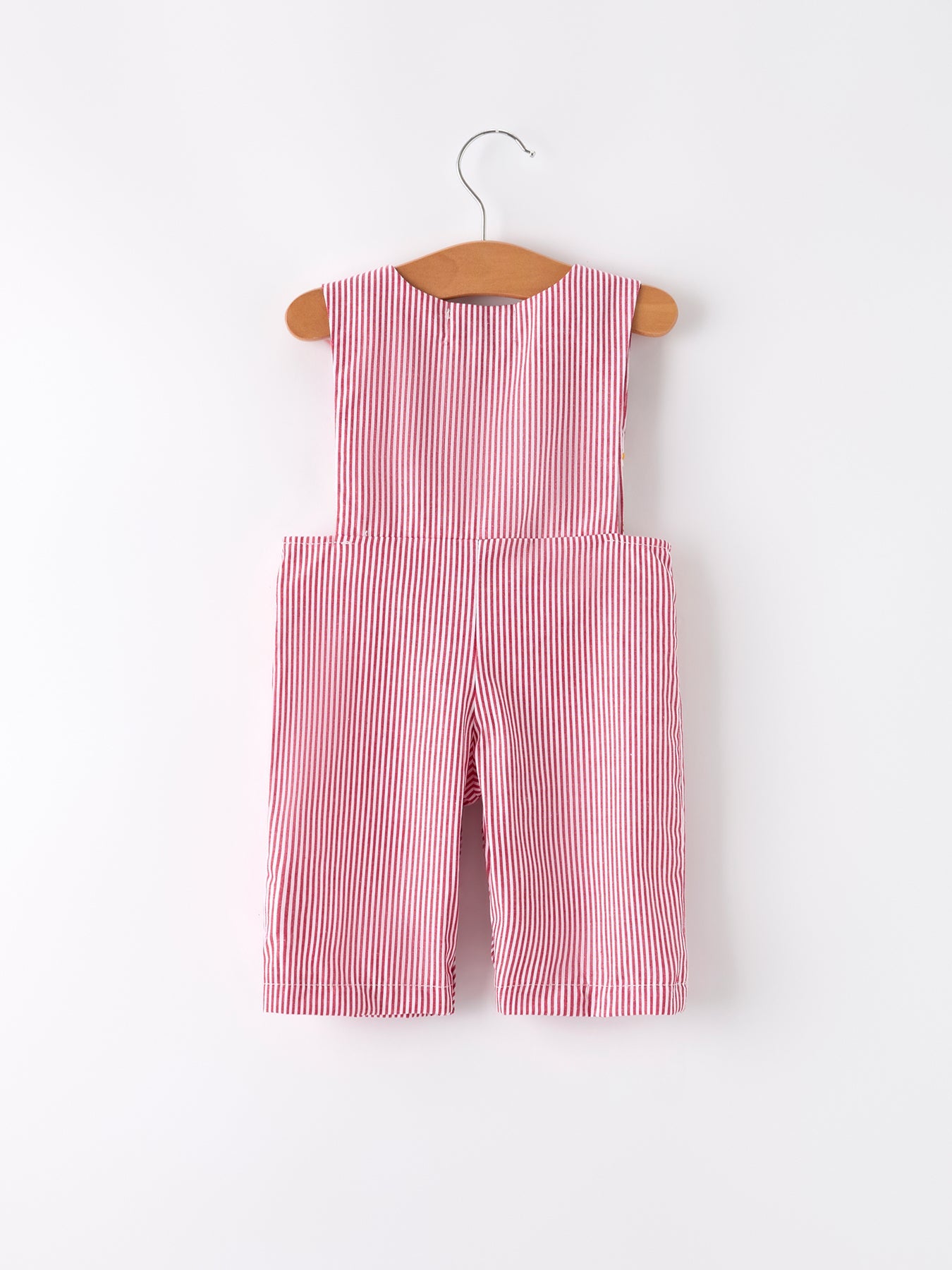Autumn Rooster Smock Embroidered Boys Romper