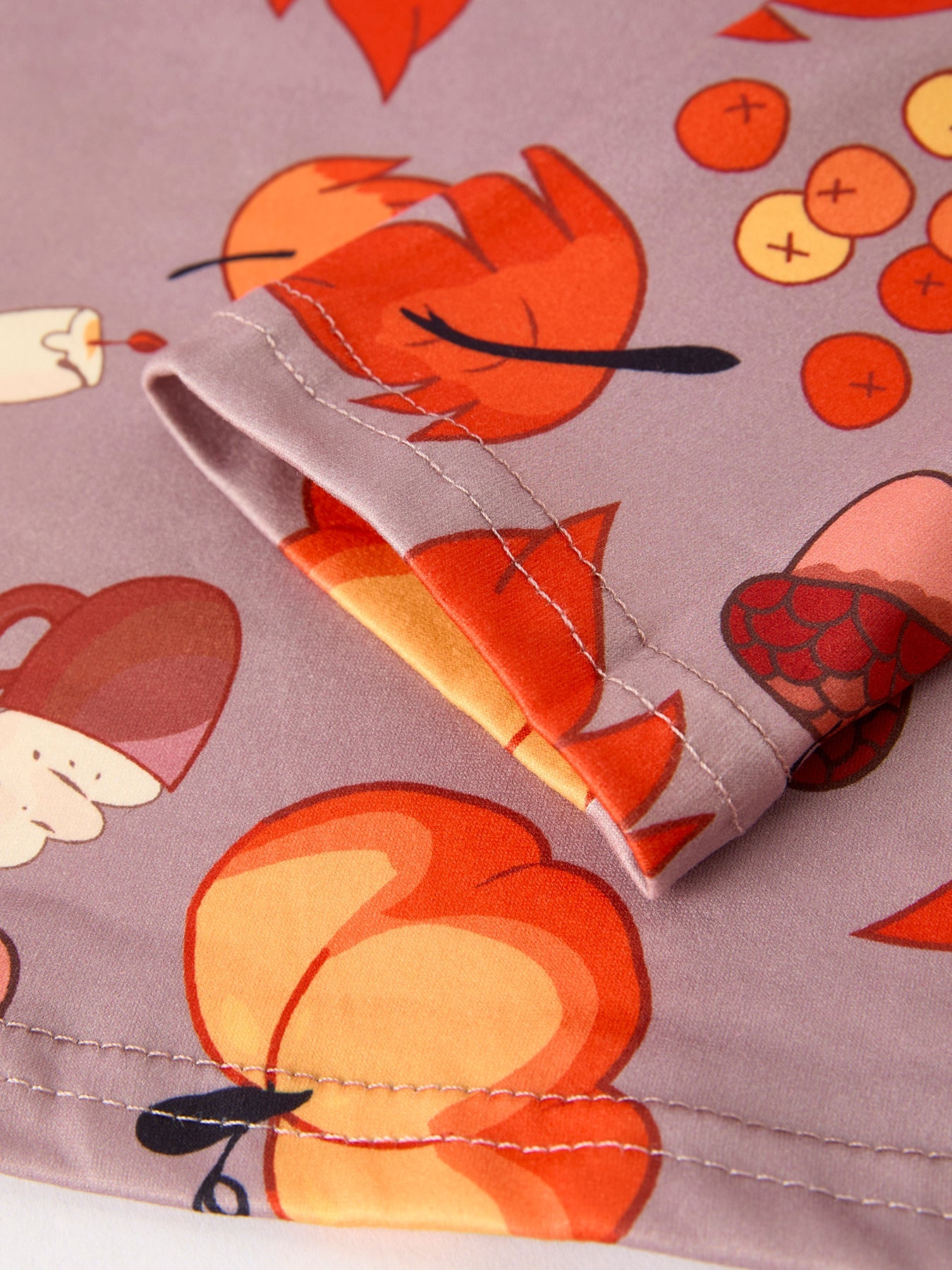 Thanksgiving Pumpkin Print Top + Suspender Dress Girls Set
