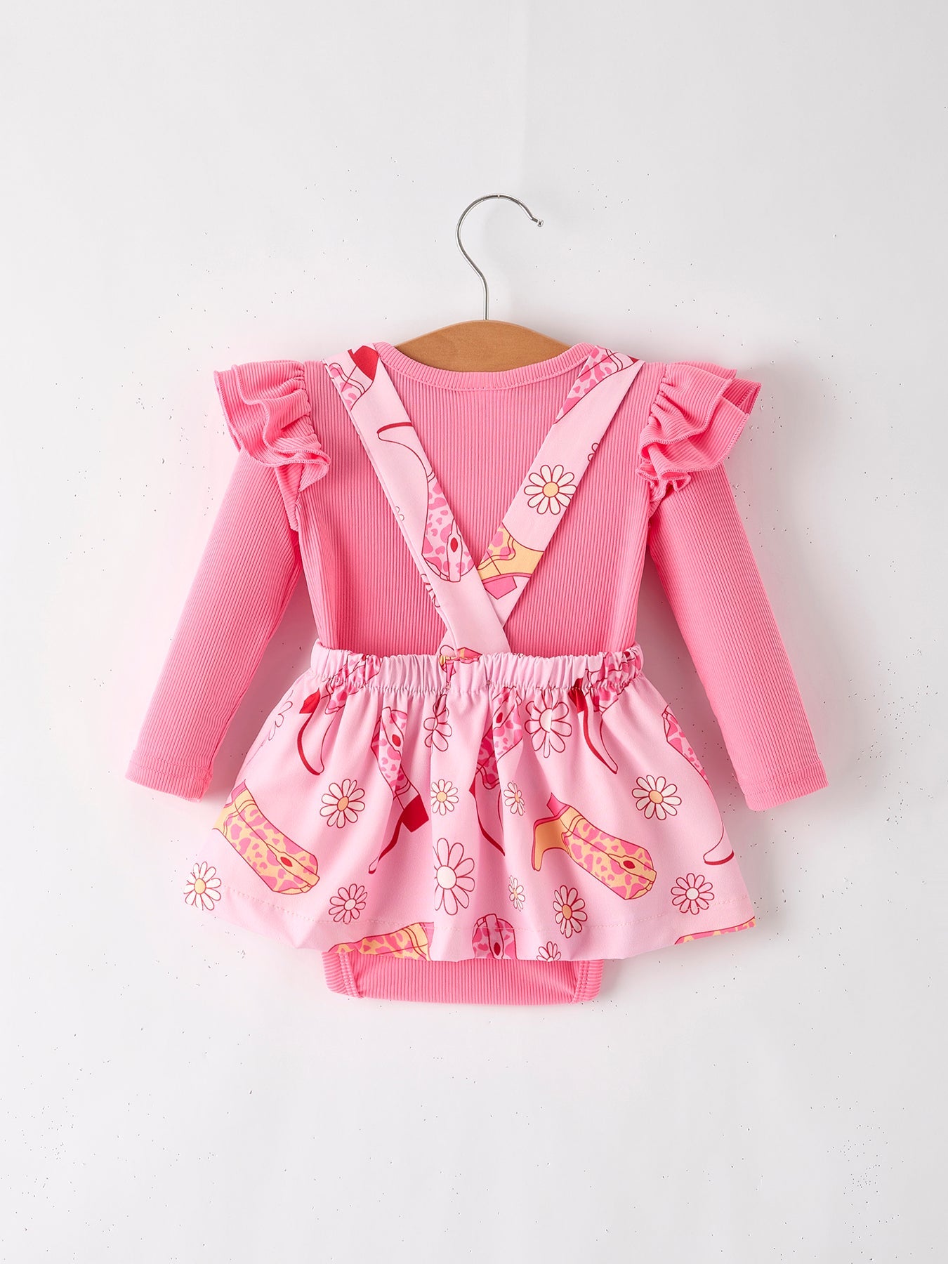 Girls Leopard Romper set of 3 outfits