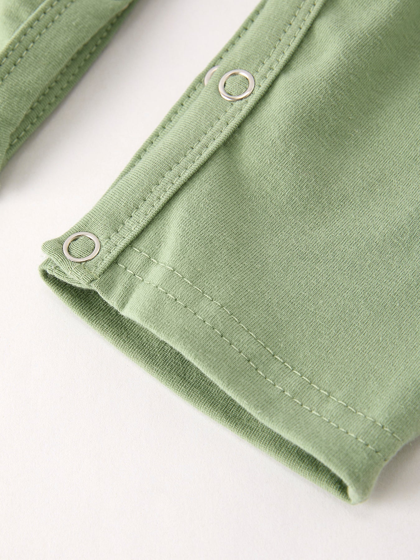 Fall Thanksgiving Smock Embroidered Green Boys Romper