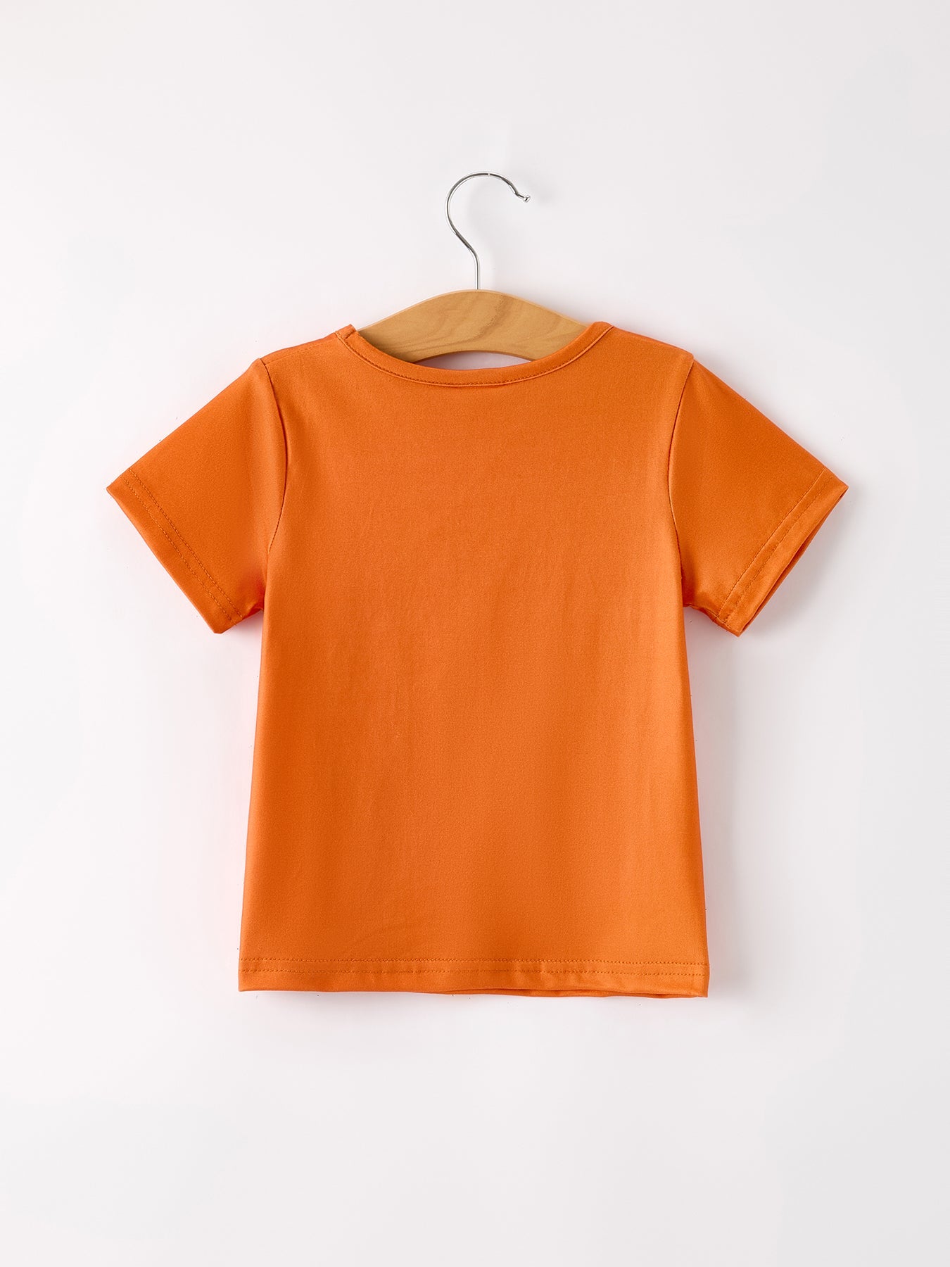 Fall Thanksgiving/Halloween Leopard Short sleeve O-neck T-shirt